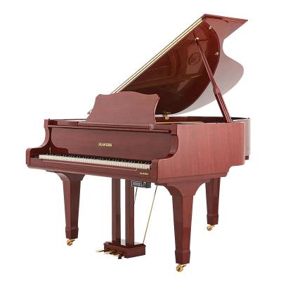 China 6 Foot Quarter Grand Piano Electric Mahogany Polish Digital Polish Grand Piano HD-W186 for sale