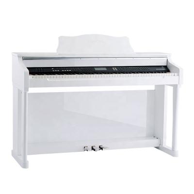 China HUANGMA Digital Premium Quality Pearl White Digital Upright Piano HD-8838M for sale