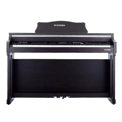 China Digital HUANGMA Black Painted Digital Upright Piano With MIDI Function And Multi-Voices HD-8838PM for sale