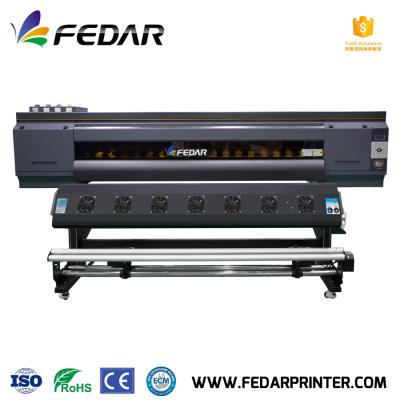 China Printing Shops 3 Heads Digital Fabric Printing Machine FEDAR FD5193E Dye Sublimation Printer With Factory Price for sale