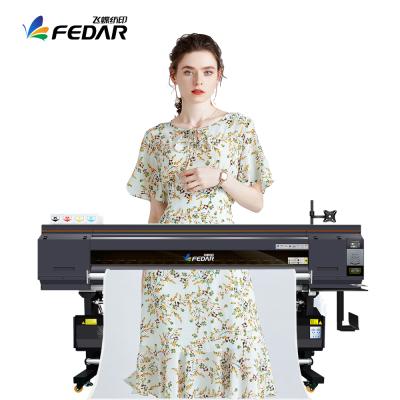 China Printing Shops Digital 1.9m Printer Fedar FD5194E Large Format Printer For Fabric Printing for sale