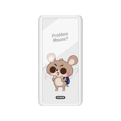 China Wholesale Portable Cute Animal Mobile Power Bank Indicator 10000mAh Universal Power Bank For Mobile Phone for sale