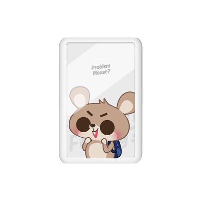 China New Cute Animal Battery Indicator KIVEE PI52 Small Power Bank Portable Mobile Smart Power Bank 10000mAh For Smart Phone for sale