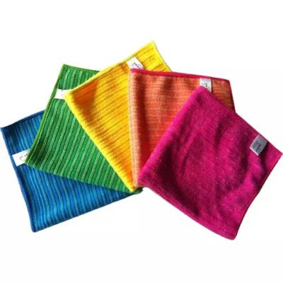 China Viable Hot Sale Super Decontamination Microfiber Household Cleaning Cloth Microfiber Kitchen Cleaning Towel for sale