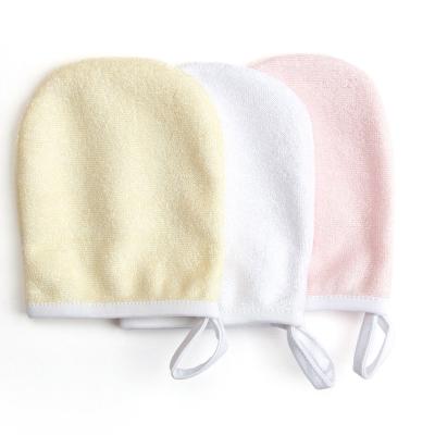 China QUICK DRY Hot Selling Portable Lazy Makeup Remover Microfiber Makeup Remover Face Wash Gloves Cleaning Towel Cleanser for sale