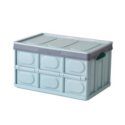 China Modern Folding Storage Car Trunk Storage Box Household Plastic Sorting Storage Box for sale