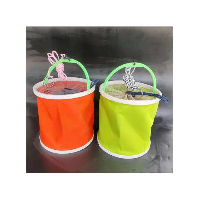 China Factory direct supply cheap canvas tool bucket water hike and outdoor fishing canvas for sale