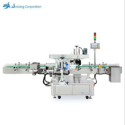 China Food Double Side Labeling Machine for sale