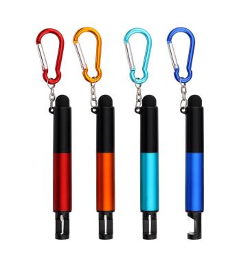 China Promotional Pen 2021 Best Popular Item Price 3 In 1 Multifunctional Stylus Light Ball Pen With Bottle Opener For Promotion Gift for sale