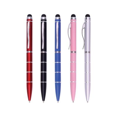 China office & School Pen Hangzhou ABEN Advertising Metal Ball Pen New Items Stylus Popular Pen With Funny Logo For Students Enrollment for sale