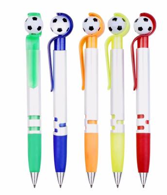 China office & Best School Pen 2017 Factory Supply Popular Soccer Ball Pen With Set Up Color For Spring Festival Gifts for sale