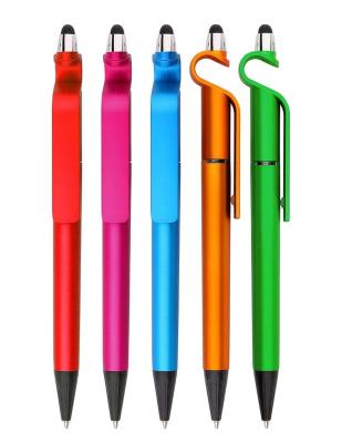 China Promotional Pen 3 in 1 Multifunctional Stylus Phone Holder with Tool Pen for Promotion Festival Gift for sale