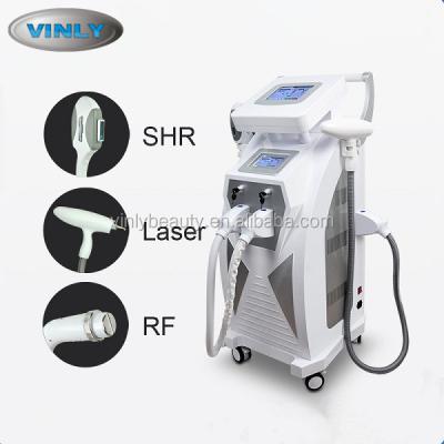 China Multifunctional acne treatment shr laser hair removal ipl skin care rf beauty machine for sale