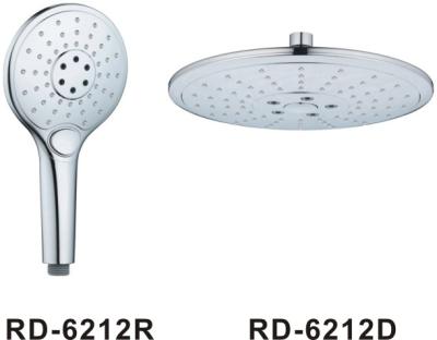 China RD6212&ABS 3 functions shower set with button/shower douche/bathroom faucet accessories sprayer/black matt shower for sale