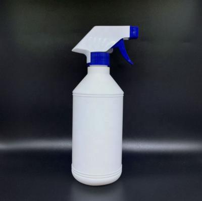 China Household Products Round White Pet Trigger Cleaning Spray 500ml Bottle for sale