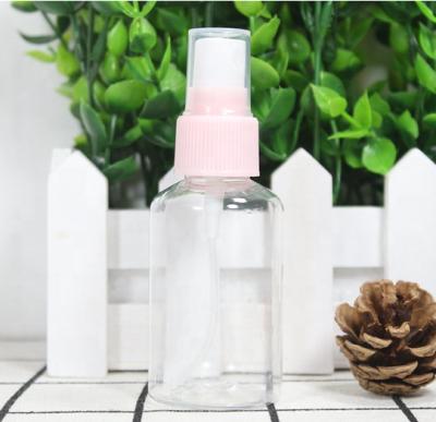 China Household Products Empty Clear Fine Mist Spray Bottle 100ml Clear Plastic Spray Bottles for sale