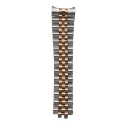 China Luxury Brand 3 Three Beads18mm 20mm 22mm 24mm Metal Stainless Steel Watch Band Watch Strap Watchband for sale