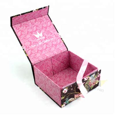 China Handmade Luxury Customized Magnetic Narrow Cardboard Paper Packaging Box for sale