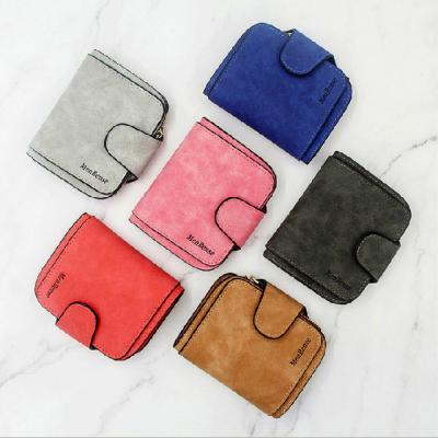 China 2021 New Design Waterproof Small Women's PU Wallet Women's Fashionable Lady Card Holder for sale