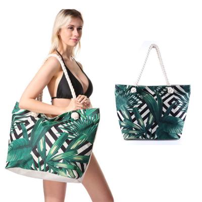 China New Large Capacity Beach Bag Leisure Beach Shopping Fashion Waterproof Handbag For Women for sale