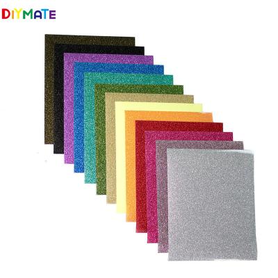 China Diymate korea wholesale easy quality weed cutting craft textil diy htv diy glitter heat transfer vinyl rollsfor clothing cricut silhouette brother for sale