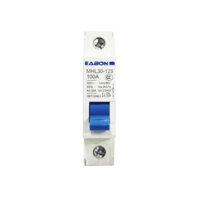 China EABON HL High Making and Breaking 100A Double Pole Isolator Switch 6KA for sale