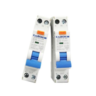 China ELCB RCCB RCBO EABON F362 Electronic Magnetic Type Circuit Breaker 230V for sale