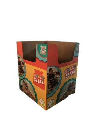 China Slotted Design Full Pallet Folding Carton Packaging Market Double Wall 7 Ply Wall for sale