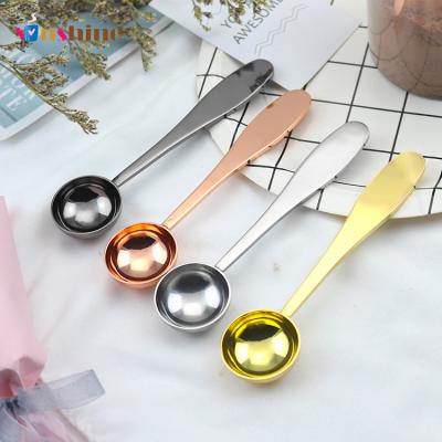 China Sinshine Viable New Arrival Stainless Steel Spoon Solid Color Single Seasoning Spoon For Party for sale