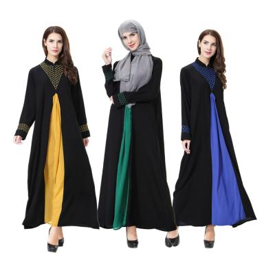 China Wholesale Price Islamic Abayas Embroidered Muslim Abayas Dubai Muslim Dress Women Clothing Women Maxi Maxi Dress for sale