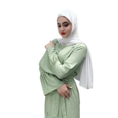 China Dry cleaning in muslimah fashionable dresses slim running islamic women clothing muslim dress abaya women muslim dress for sale