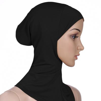 China Wholesale islamic muslim jilbab scarf polyester clothing hat inner hijab khimar khimar under hijab hat for sale