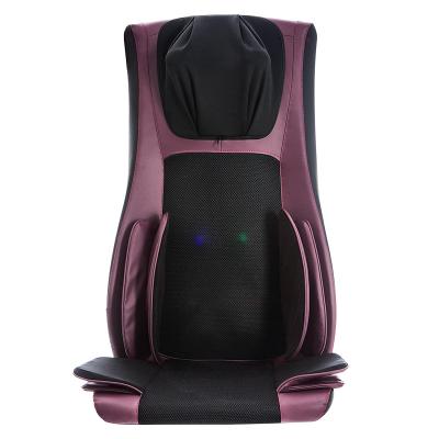 China Air Movable Compression Shiatsu Massage Cushion Car Massage Seat Vibrating Lumbar Massager for sale