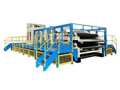 China 60m/Min  - 80m/Min  Double Cylinder Carding Machine Textile Card Punching Machine for sale