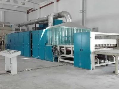 China 300gsm ~ 3000gsm  Automotive Insulation Felt Thermal Bonding Machine Production Line for sale