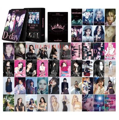 China China Wholesale 54pcs/set Kpop Blackpink Flash Album Lomo Card Photo Card for sale