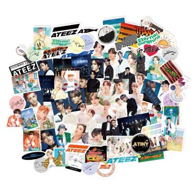 China Wholesale China 92pcs/set Kpop Group Ateez Fever Party Decoration Zero Luggage Stickers for sale