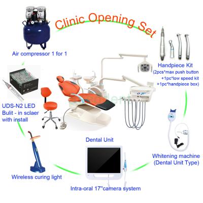 Китай 3 Memory Settings Luxurious Dental Chair Set / Dental Unit Set M044 продается