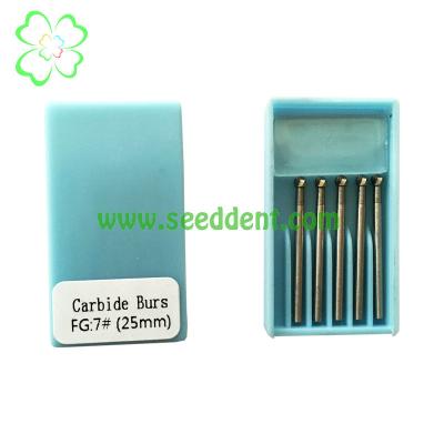 China FG surgical carbide burs 25mm special length for sale