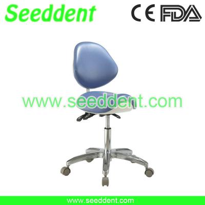 China Deluxe Saddle Doctor Chair / Dental Stool for sale