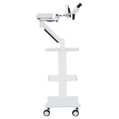 China 5X-20X LED Surgical Operating And Dental Endodontic Microscope Short Arm Cart Type en venta