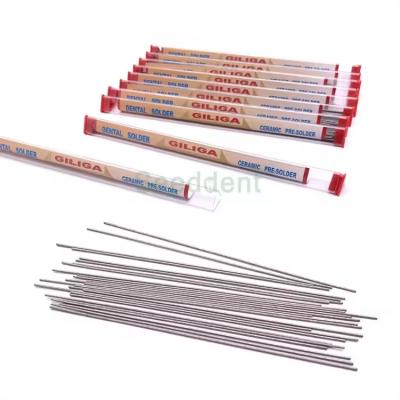 China Galiga Dental Solder / Ceramic Pre-solder / Dental Laboratory Material Denture Welding Rod for sale