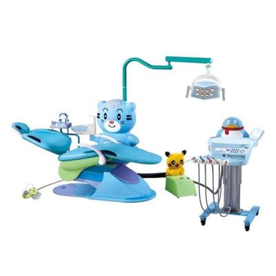 China SE-M049 Cute Cartoon New Design Dental Unit clinic cartoon kid children dental equipment dental chair unit with cart for sale