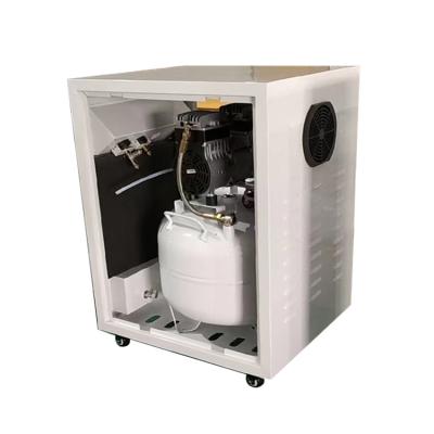 China SE-A023 32L/38L 550W/840W Dental Air compressor with dryer and silent box 220V/110V for sale