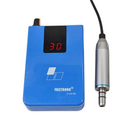 China Dental lab Portable rechargeable brushless handpiece micromotor / Portable LCD screen E type Brushless Micromotor en venta