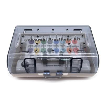 China C Type Dental Implant System Prosthetic Kit with Universal Torque Wrench 16pcs For Machine Use en venta