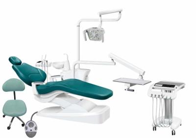 China Dental equipment manufacturer factory dental chair price sale medical dental unit set machine luxury led dental chairs en venta