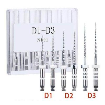 China super elastic high quality dentistry tool dental D-files engine retreatment rotary files en venta