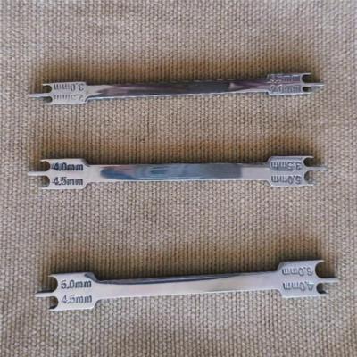 China 1 Piece/3 Pieces Dental Orthodontic Bracket Positing Gauge Stainless Steel Instrument Tool en venta