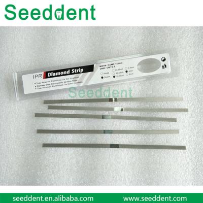 China Dental Two sides IPR  Diamond Strip / Dental Interproximal Abrasive Strip Double Slides for sale